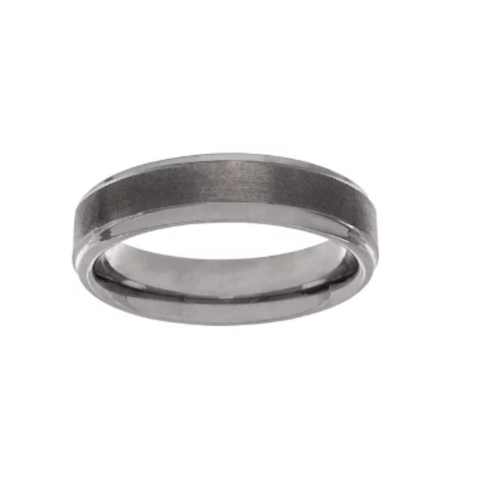 Tungsten Carbide Men's Wedding Band Size: 9
